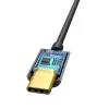 Adaptor audio Baseus L54 USB-C + mini mufă 3,5 mm (negru)