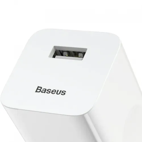 Încărcător rapid de încărcare Baseus USB 3.0 - Alb