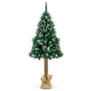 Pom de Craciun artificial pe trunchi natural de pin Diamond Pine 180 cm