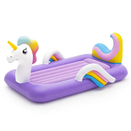 Saltea pentru copii Bestway 67713, model unicorn, culoare mov