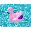 Suport gonflabil pentru băuturi Bestway 34127, model flamingo roz