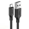 Cablu micro USB UGREEN QC 3.0, 2.4A, 0.25m, alb