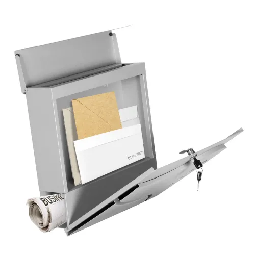 Cutie poștală 4998, culoare argintiu, 37x37x10cm