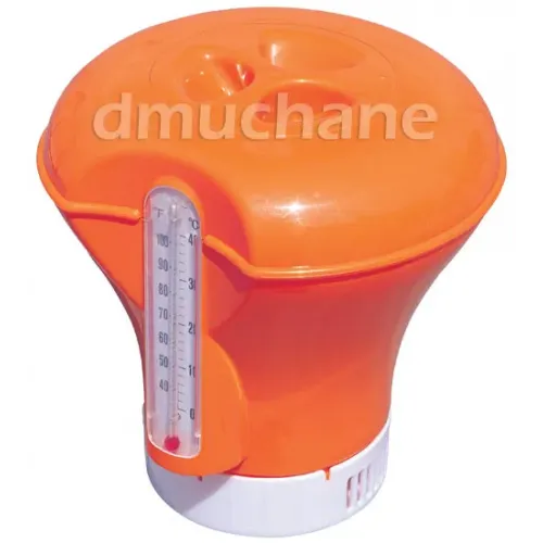 Dozator de produse chimice pentru piscina cu termometru - Bestway 58209, portocaliu