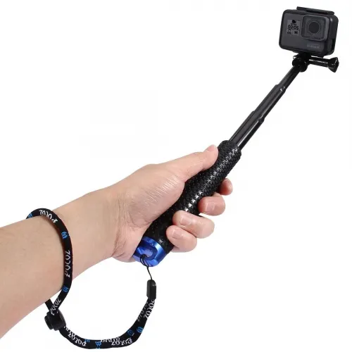 Selfie Stick pentru camere sport PZ150, negru