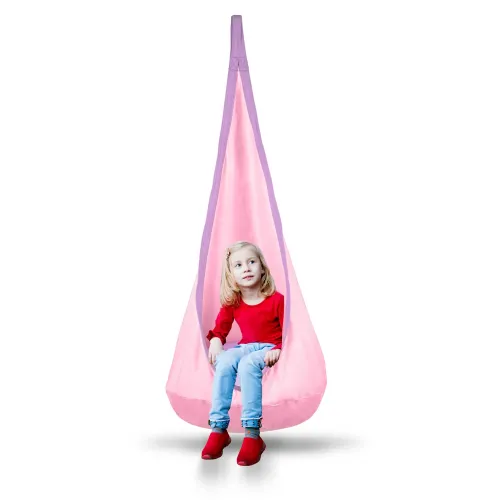 Scaun suspendat Cocoon Neo-Sport pentru copii, roz