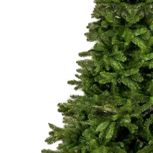 Brad de Crăciun artificial pe suport - molid caucazian 220 cm 4832
