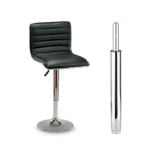 Cilindru cu gaz pentru scaune de bar, cromat, 53-73 cm