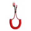 Cablu USB-C cu arc Baseus 1m 2A, roșu