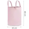 Coș Ricokids pentru jucării, roz, 60 cm x 35 cm
