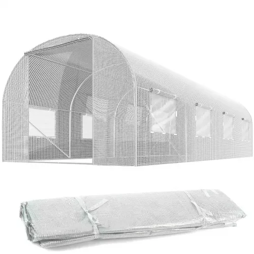 Folie albă pentru solar de grădină 3x4,5 m (13,5 m2)