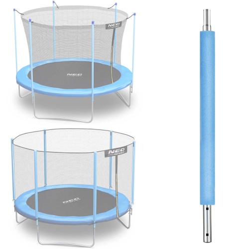 Stalp inferior pentru trambulina cu plasă externă și internă 6 ft Neo-Sport Blue